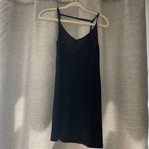 Target Black backless mini dress, extra small